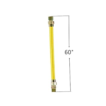 Amazon | EZ-Fluid 60インチ 波形ステンレススチール イエロー